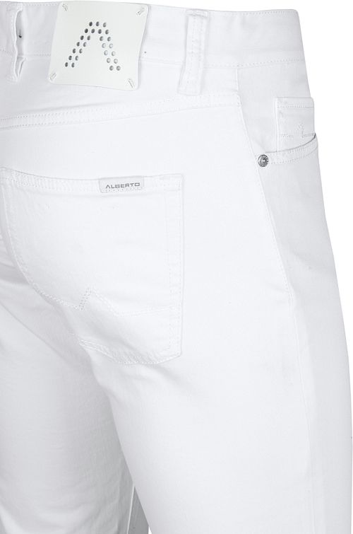 Alberto Pipe Denim Bianco Product / Detail