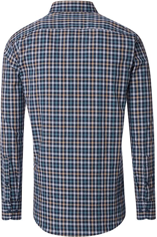 Casa Moda Freizeithemd Kariert Navy Multicolour Product / Achterkant