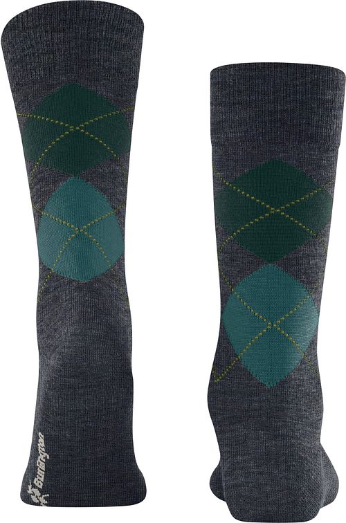 Burlington Wool Edinburgh Melange Navy 6273 Product / Achterkant