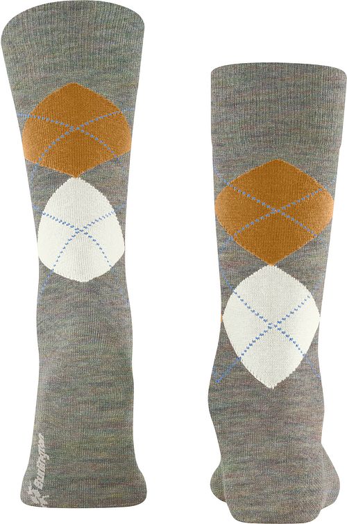 Burlington Wool Edinburgh Melange Seaweed 7760 Product / Achterkant