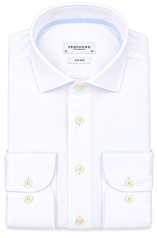 Profuomo Heavy Twill Skjorte Lyseblå