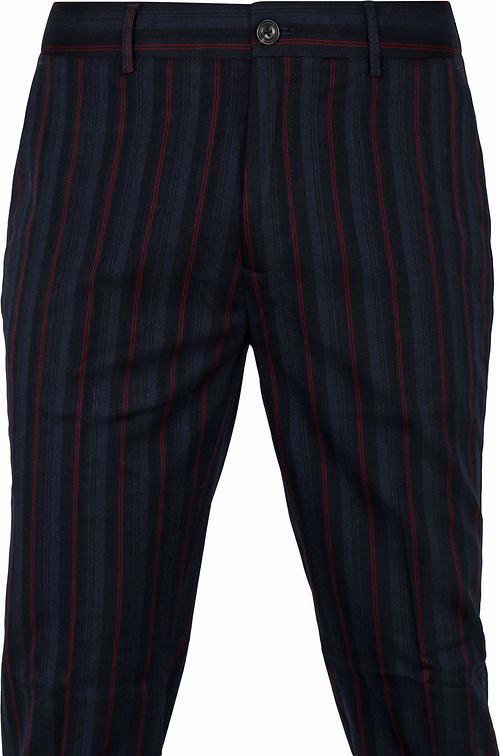Scotch and Soda Mott Chino w paski granatowe Product / Detail