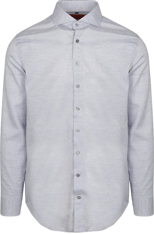 Suitable Melange Skjorte Grå Product