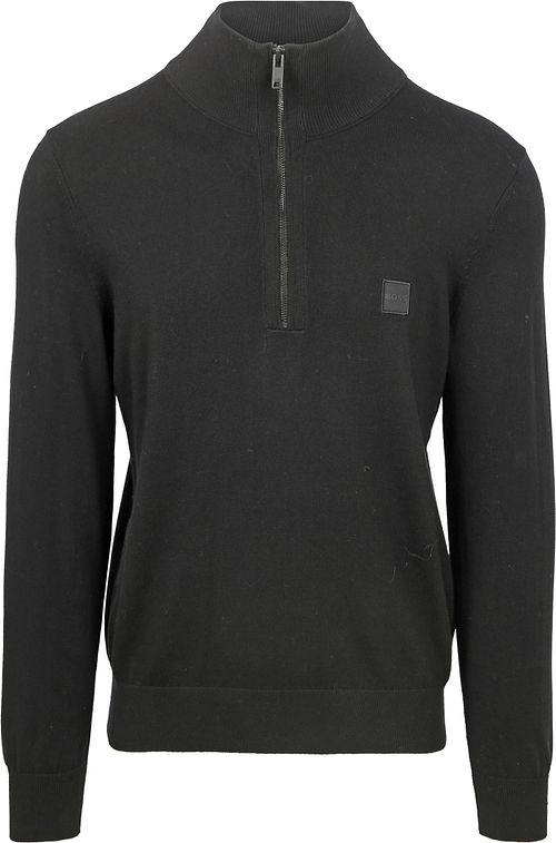 BOSS Kanobix Half Zip Trui Zwart Product