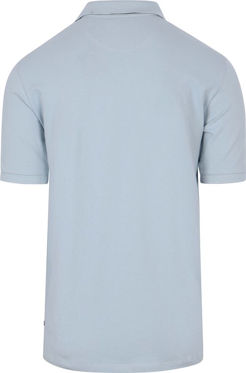 Suitable Respect Polo Tiger Azzurro Chiaro Product / Achterkant