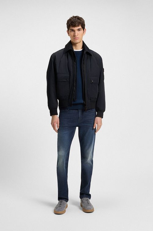 BOSS Oking Jakke Navy Model / Voorkant