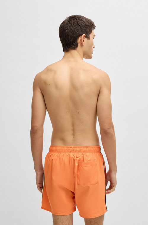 BOSS Badehose Orange Model / Achterkant