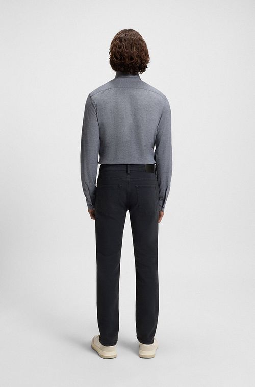 BOSS Delaware Broek Navy Model / Achterkant