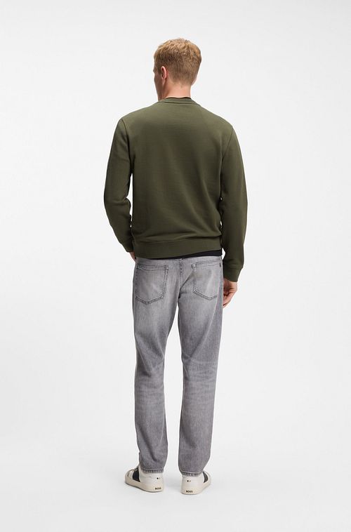 Felpa BOSS Westart verde scuro Model / Achterkant
