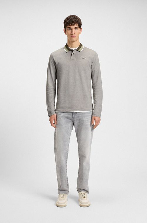 BOSS Polo Grøn Model / Voorkant