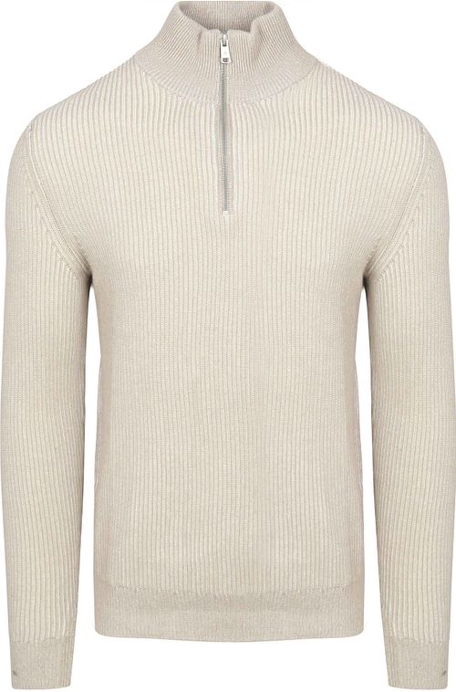 Marc O'Polo Half Zip Trui Grijs Product