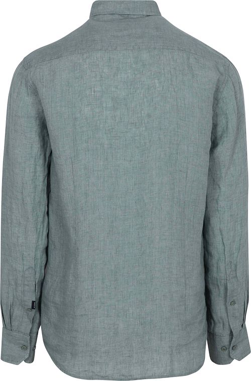 State Of Art Shirt Linen Green