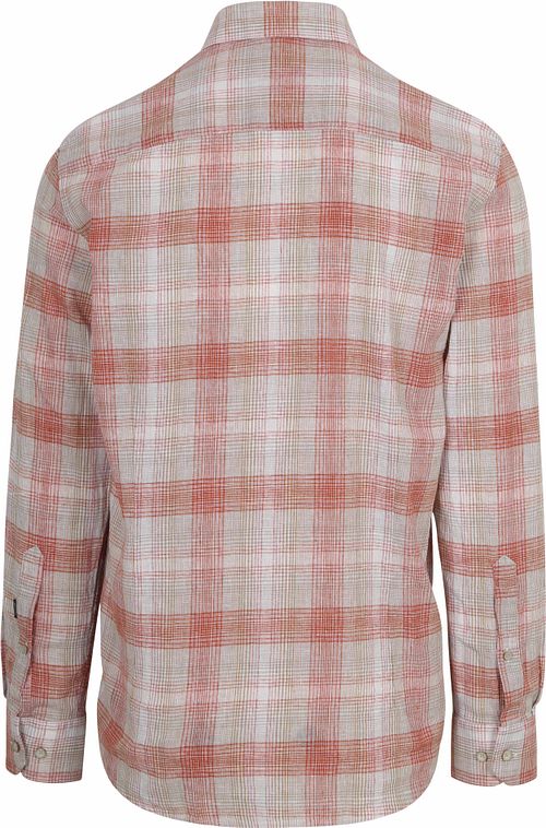 State of Art Shirt Check Red Product / Achterkant