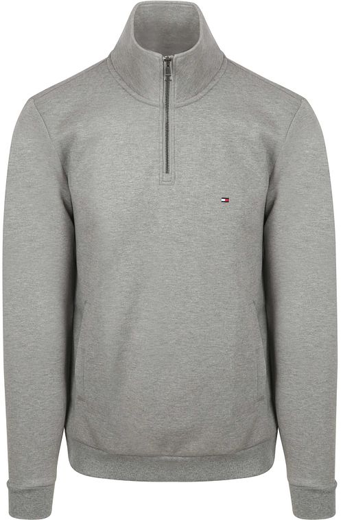 Sweter Tommy Hilfiger Half Zip Intechno, szary Product