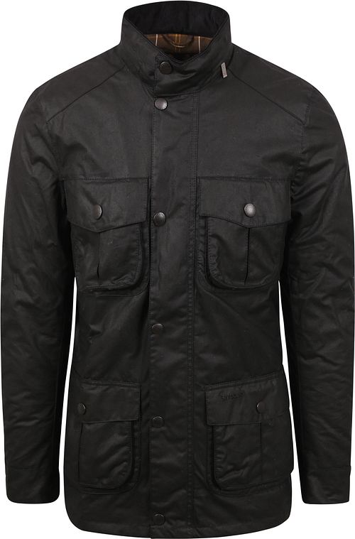Barbour Corbridge Voksfrakke i Sort Product