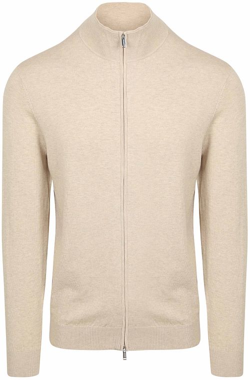 Profuomo Strickjacke Luxury Basic Ecru Product