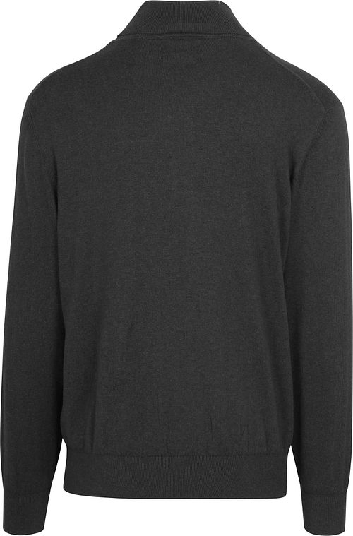 Steppin' Out Dolcevita in cotone e cashmere antracite Product / Achterkant