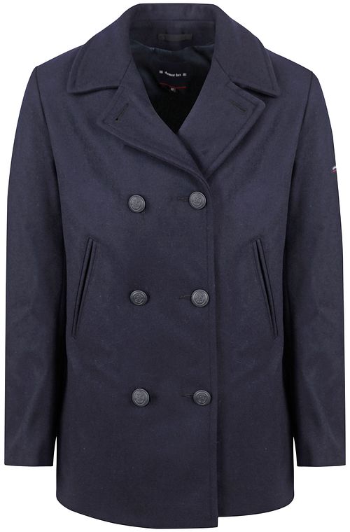 Giacca Armor-Lux Cap Sizun in lana blu navy Product
