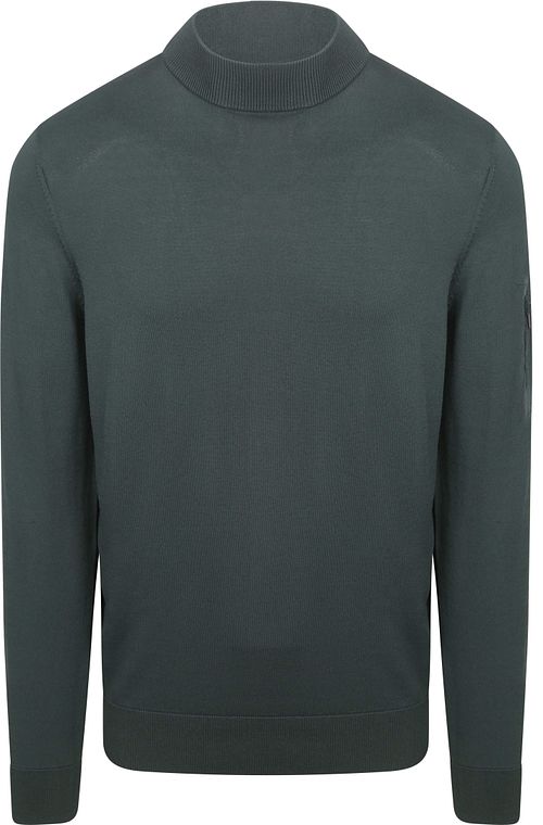 Suitable Trøje Cooldry Knit Turtleneck Grøn Product