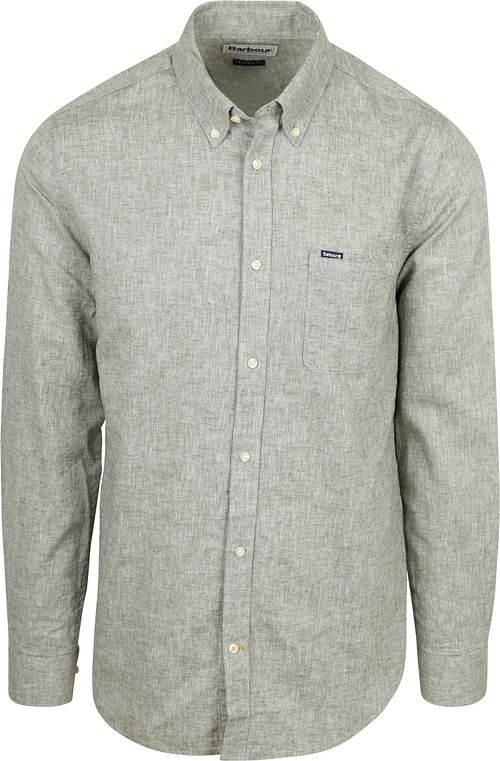 Barbour Skjorta Nelson Tailored Stone Beige
