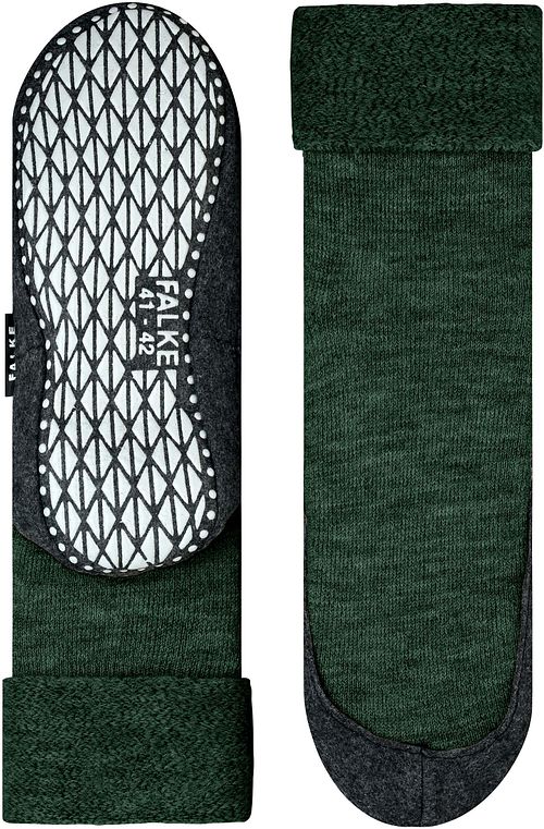 Falke Cosyshoe Sloffen Donkergroen Product
