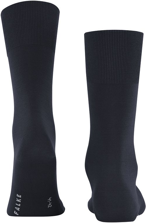 Skarpety Falke ClimaWool granatowe 6370 Product / Achterkant