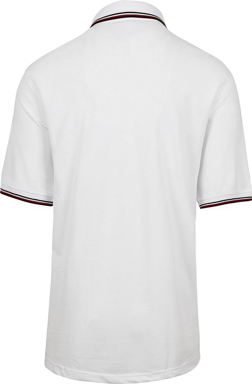 Tommy Hilfiger Big & Tall Polotröja Vit Product / Achterkant