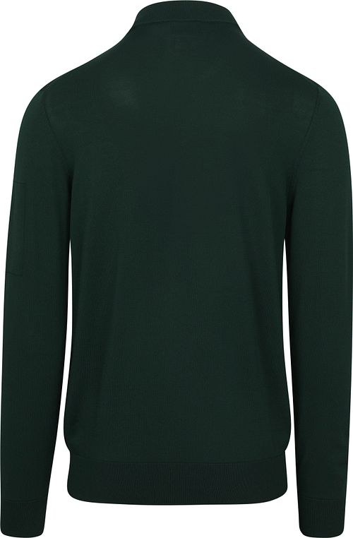 Suitable Pull Cooldry Knit Turtleneck Vert Product / Achterkant