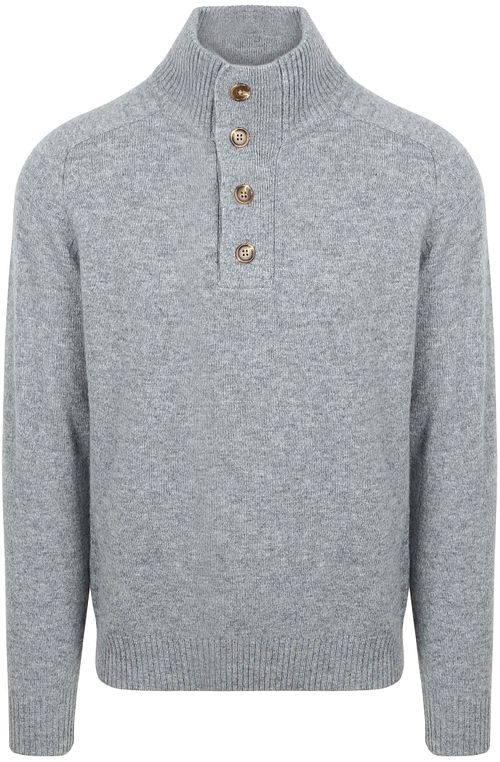 Sweter Steppin' Out Mocker z wełny jagnięcej w kolorze szarym Product