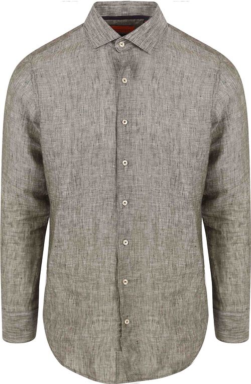 Camicia in lino Suitable verde Product