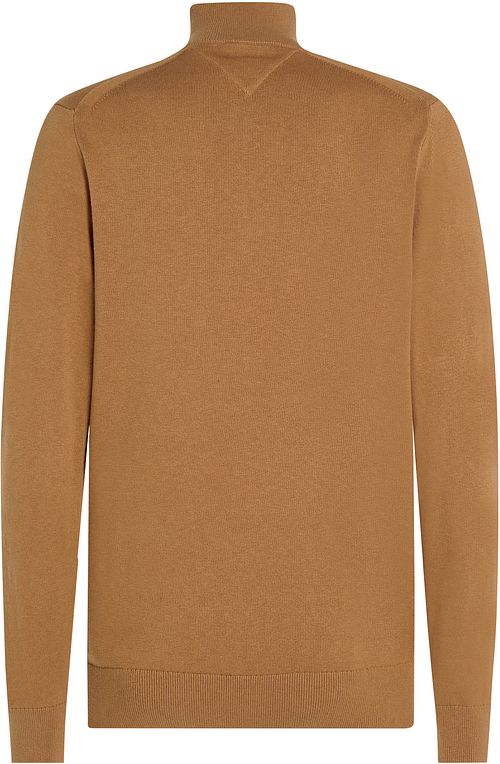 Sweter Tommy Hilfiger z półzamkiem, camel Product