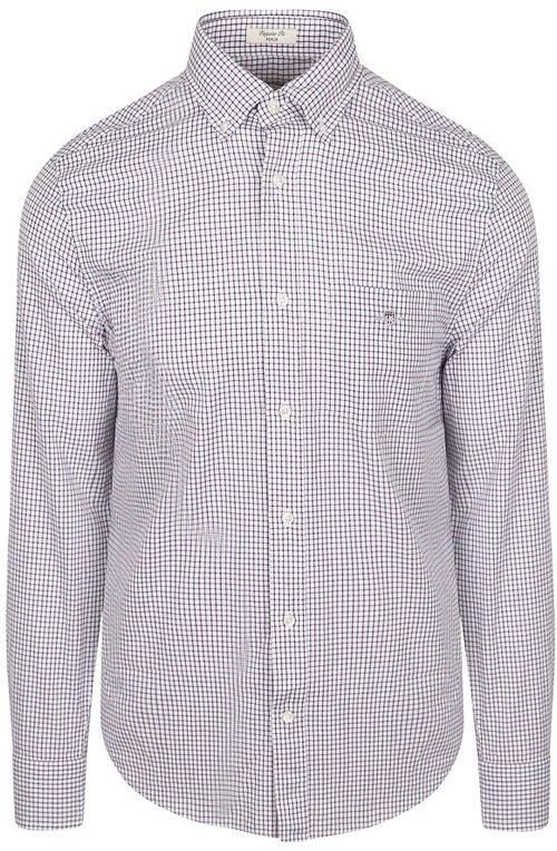 Gant Chemise Casual Poplin bleu rouge écossais Product