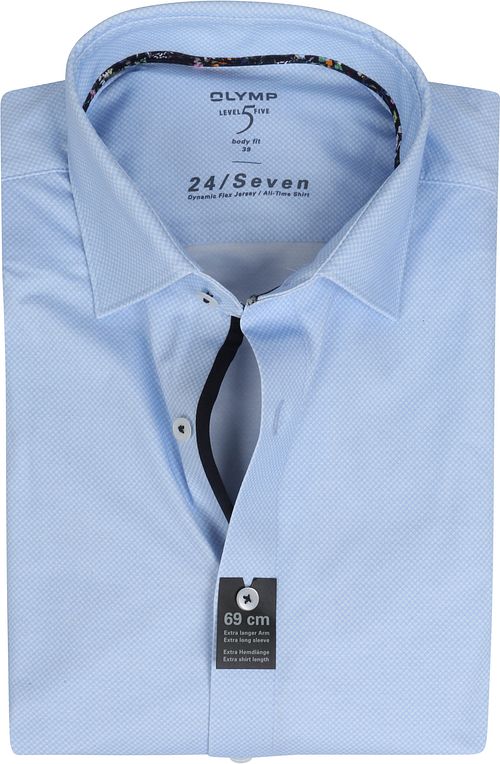 OLYMP Chemise Level 5 ML 24/Seven Bleu Product