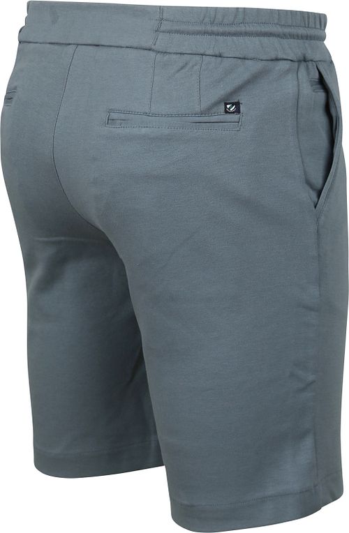 Suitable Respect Jink Short Steel Blauw Product / Achterkant