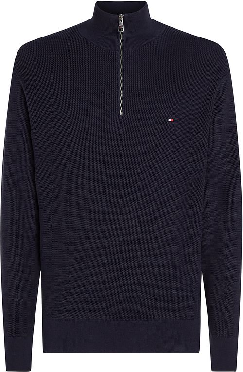 Tommy Hilfiger Racking Half-Zip Struktur Navy Product