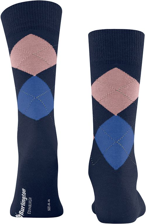 Burlington Laine Edinburgh Bleu 6878 Product / Achterkant