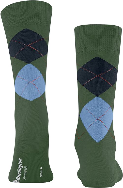 Burlington Ulld Edinburgh Grøn 7045 Product / Achterkant