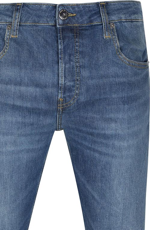 MUD Jeans Denim Regular Bryce Indigo Blau Product / Detail