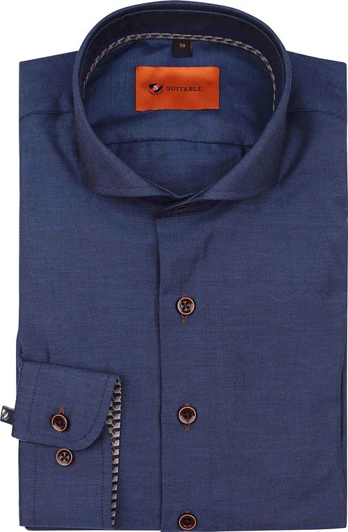 Suitable Twill Shirt Indigo Product