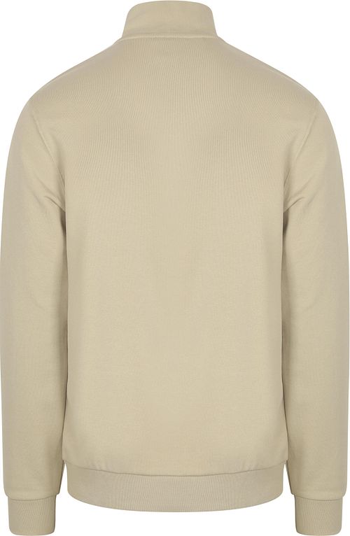 Lyle & Scott Sweat Half Zip Beigerl Product / Achterkant