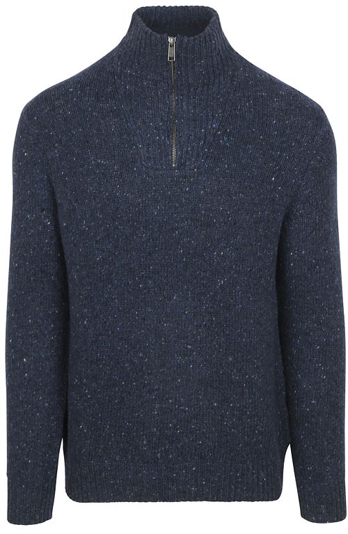 McGregor Half Zip Trui Merinowol Navy Product