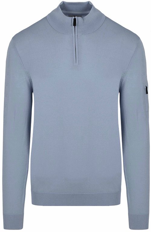 Suitable Race Half Zip Trui Steel Blue Product