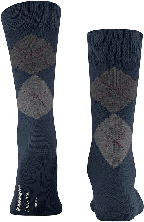 Burlington Wełna Edinburgh Niebieski 6123 Product / Achterkant