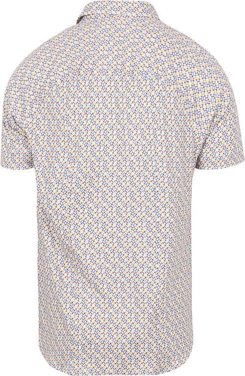 Desoto Kortærmet Jersey Skjorte med Print Multifarvet Product / Achterkant