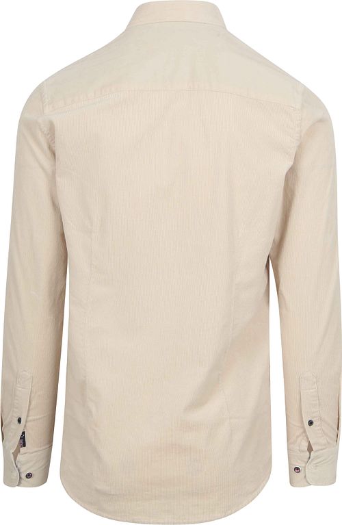 NZA Chemise Omar Fine Corduroy Ecru Product / Achterkant