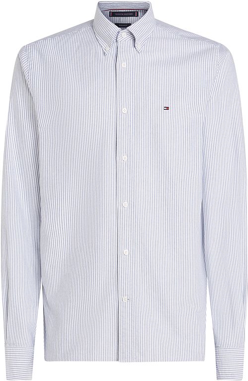 Tommy Hilfiger Oxford Skjorte Stribet Lyseblå Product
