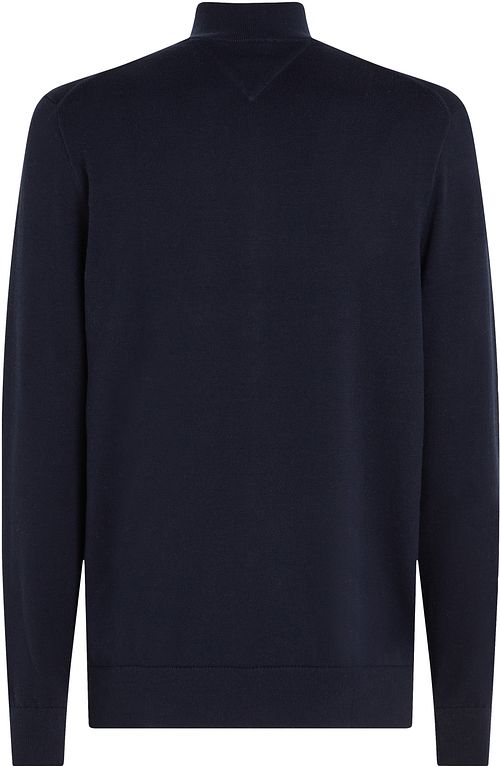 Tommy Hilfiger väst med dragkedja i marinblått Product / Achterkant