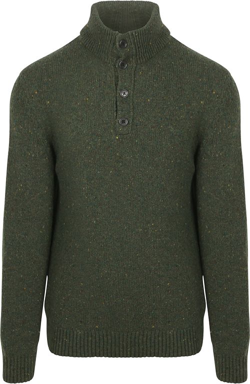 Gant Mocker Pullover Wool Blend Vert Foncé Product