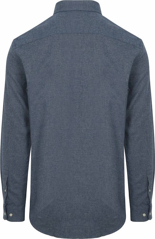 McGregor Skjorta i Flanell Melange Blå Product / Detail