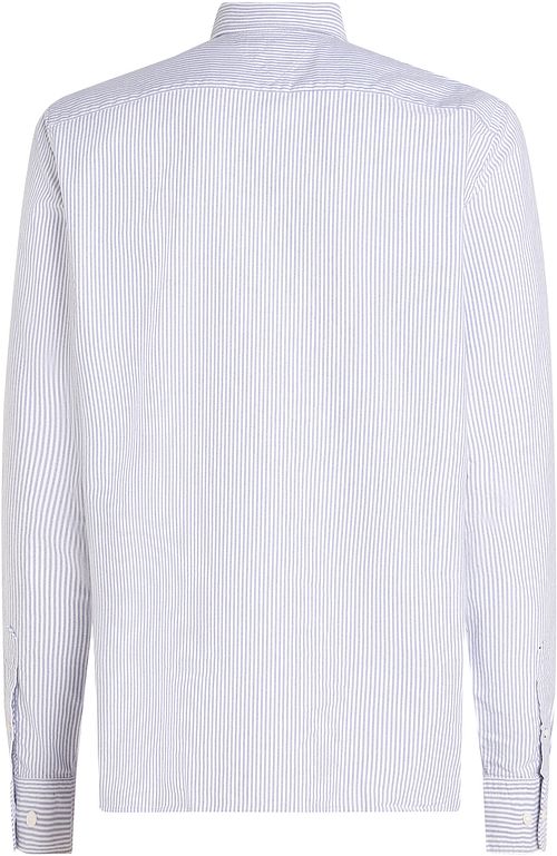 Tommy Hilfiger Oxford Skjorte Stribet Lyseblå Product / Achterkant